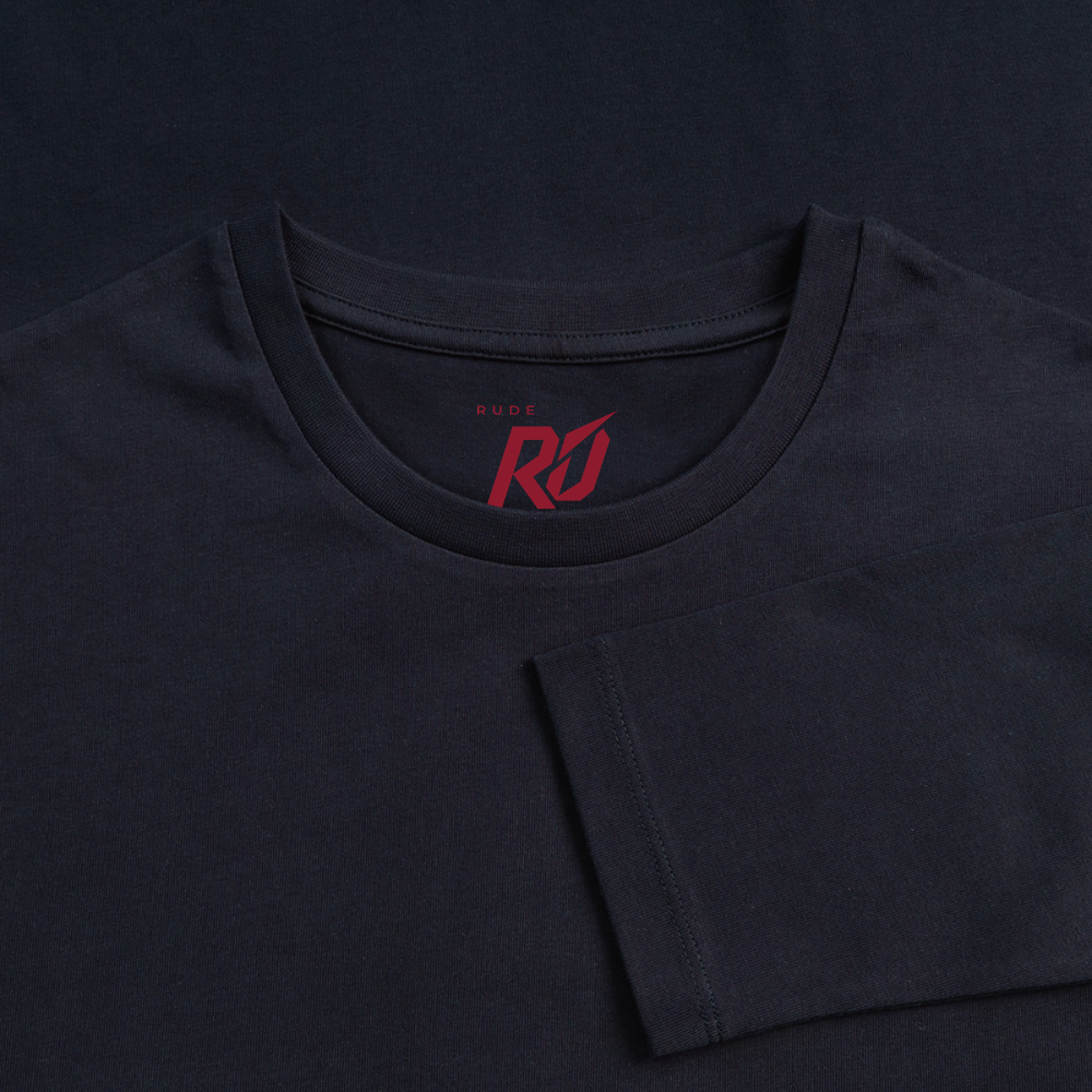 OVERMAN // ORIGIN Longsleeve - navy