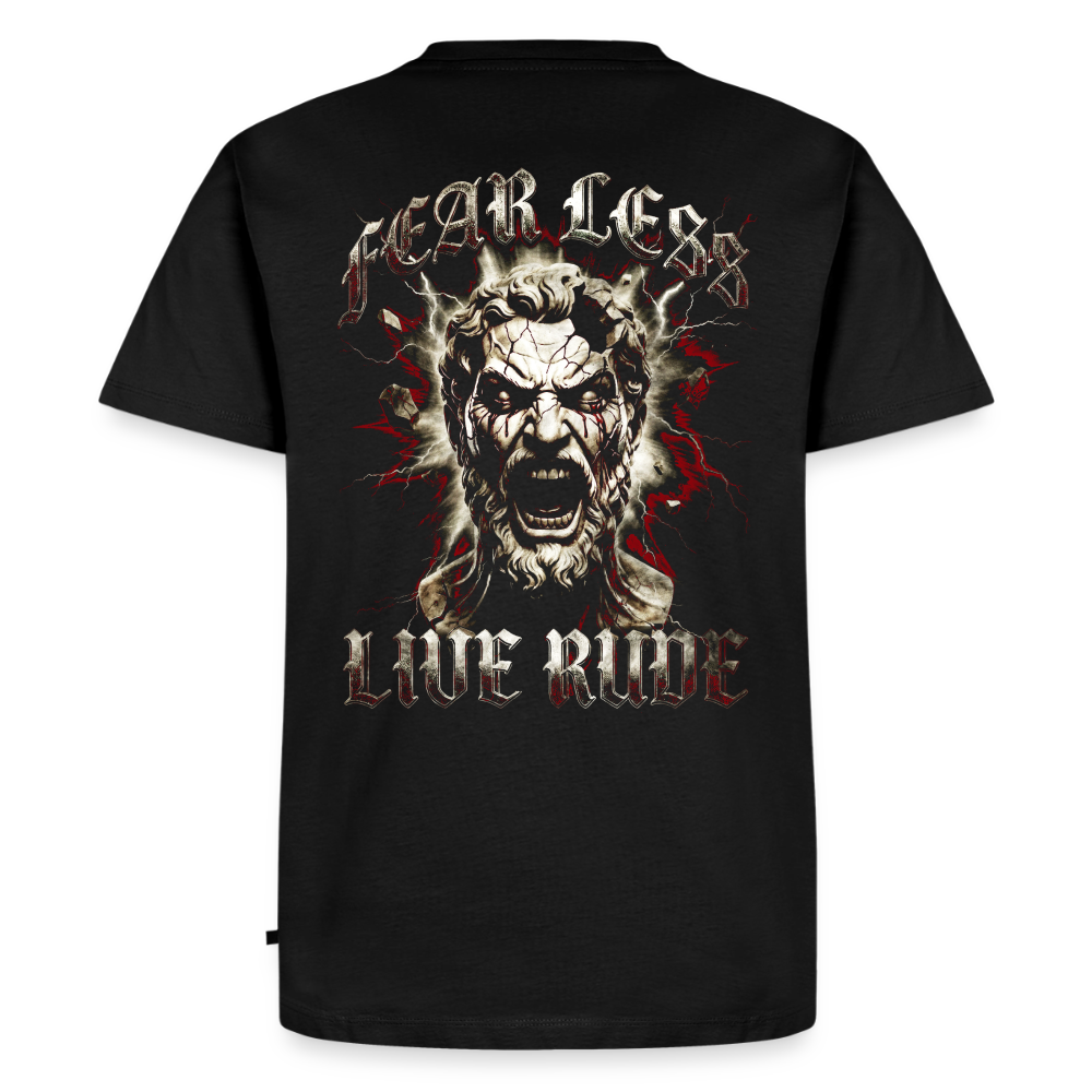FEAR LESS, LIVE RUDE - Leonidas - black
