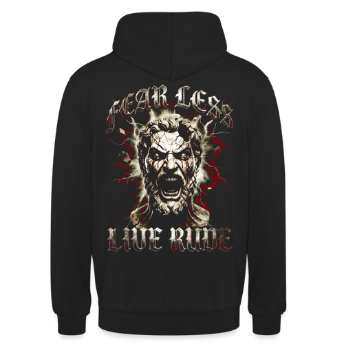 FEAR LESS, LIVE RUDE - Leonidas - black