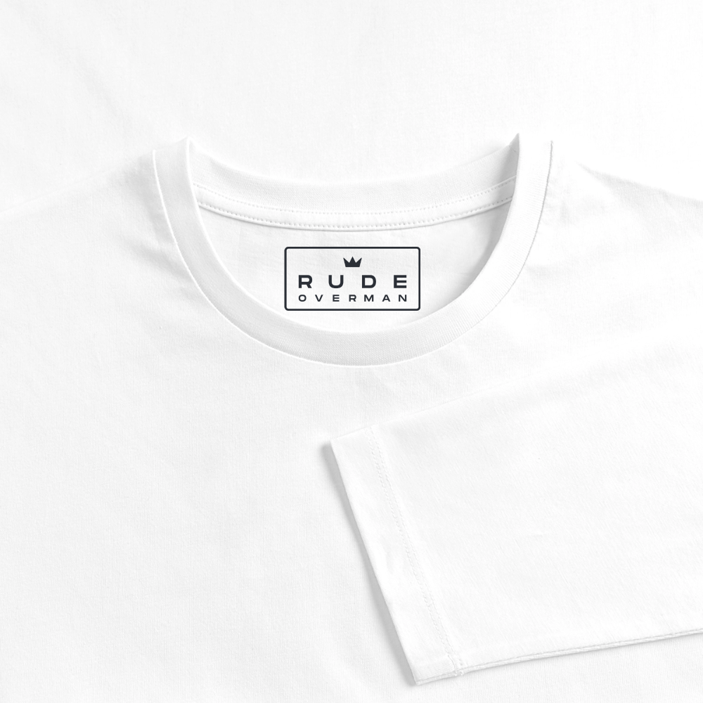 ARCHIVE 001: GLITCH IN THE MATRIX Longsleeve - white
