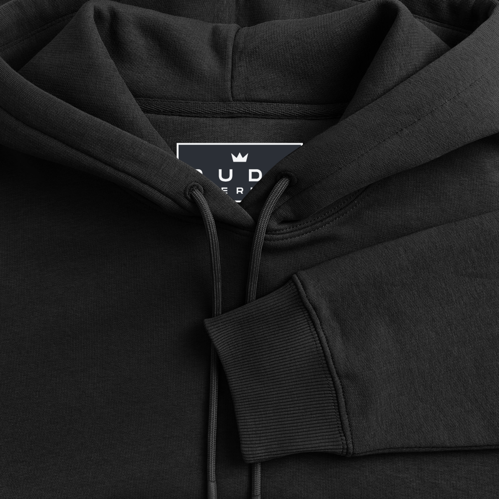 OVERMAN // ORIGIN Hoodie - black