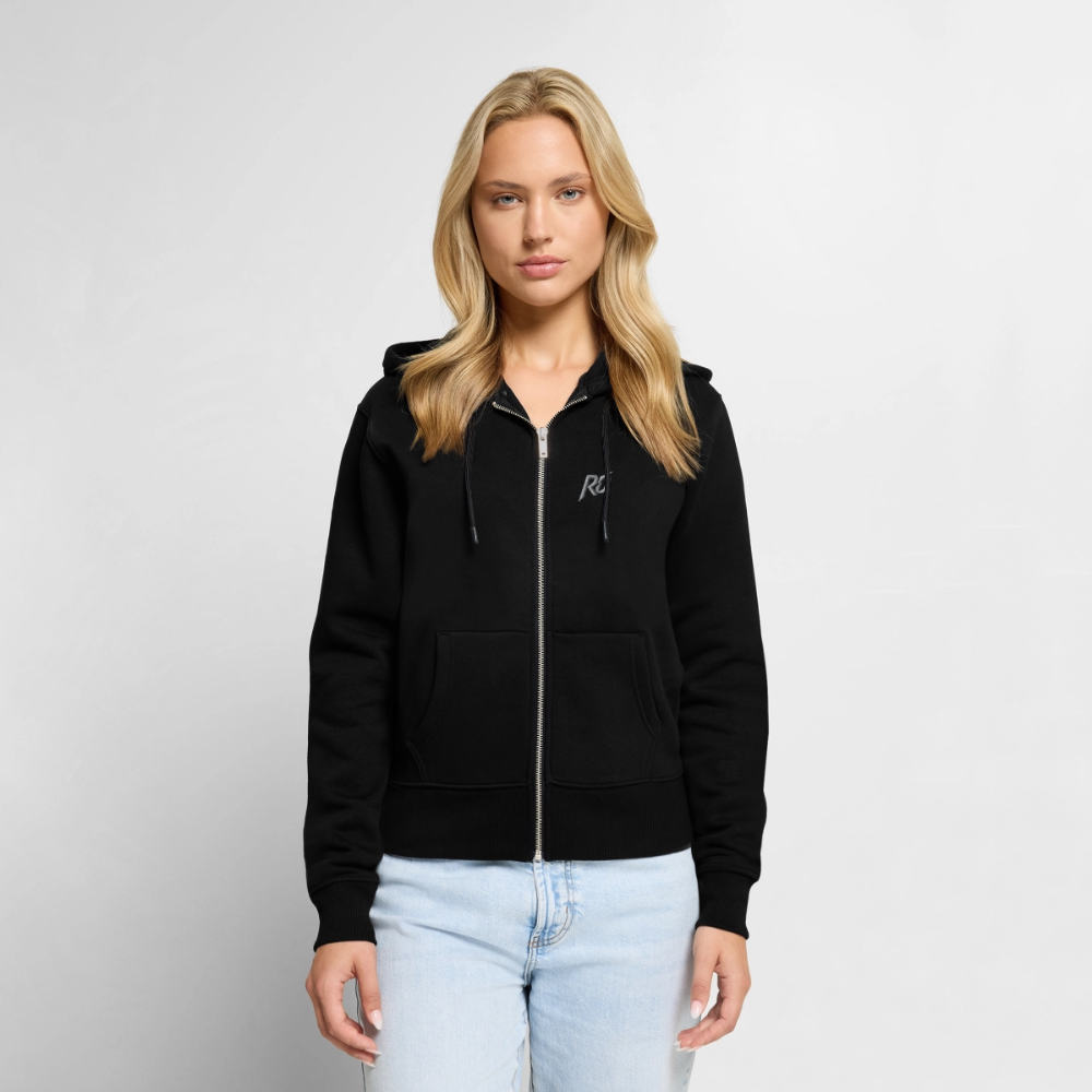 OVERMAN // ORIGIN Woman Hoodie Zipper - black