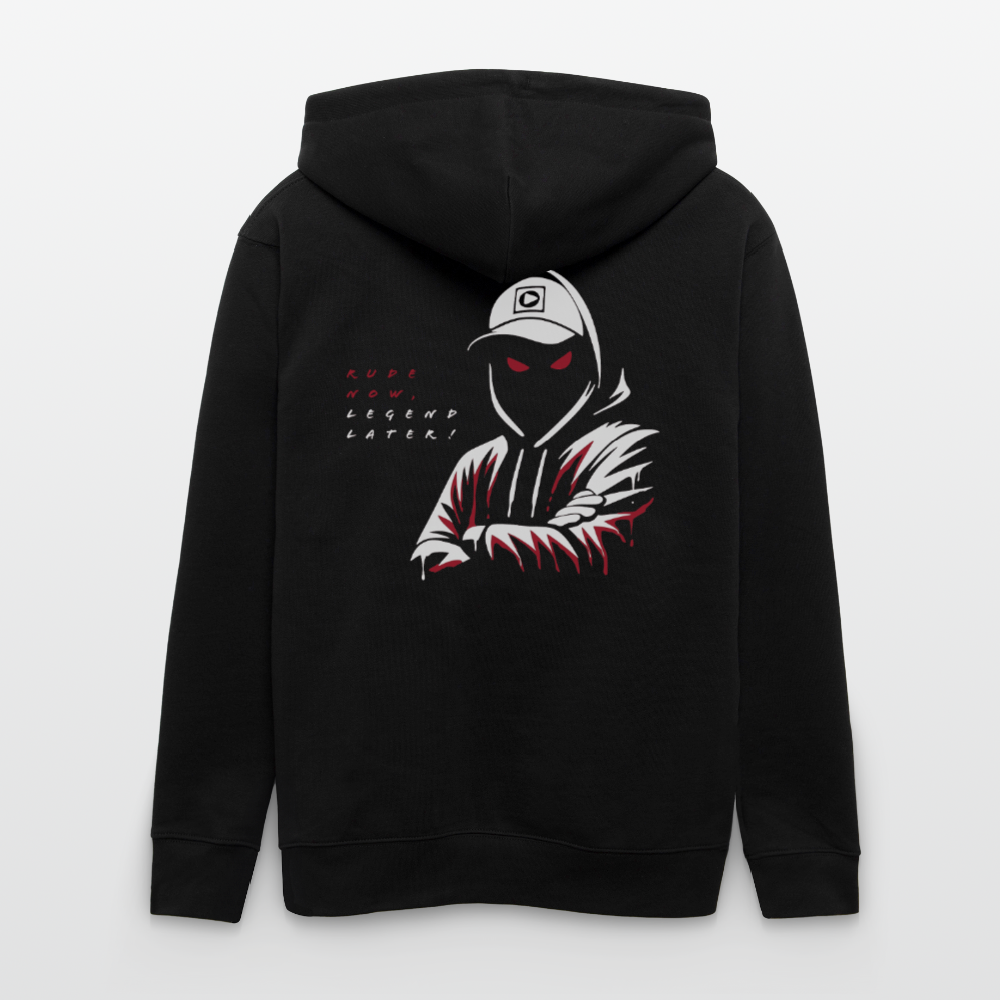 Rude Melt Legend - Hooded Jacket - black