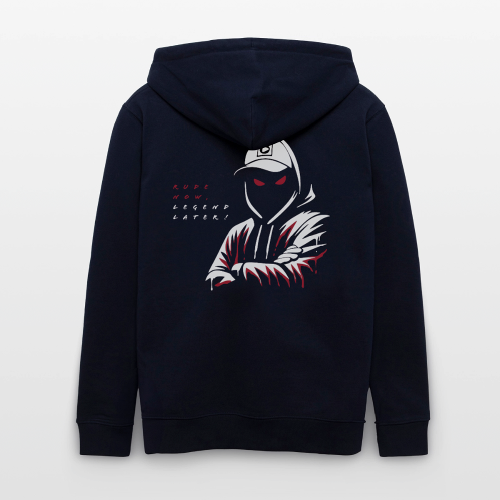 Rude Melt Legend - Hooded Jacket - navy