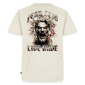 FEAR LESS, LIVE RUDE - Leonidas - off white