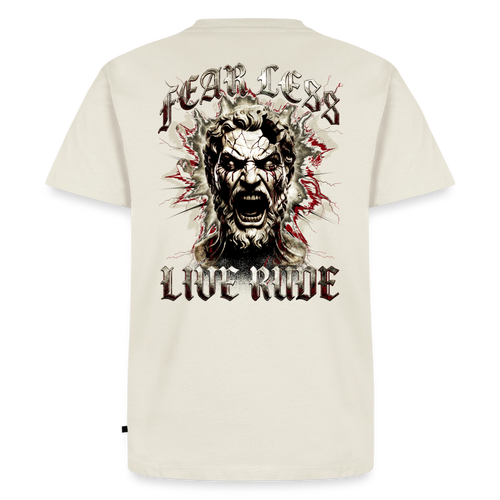 FEAR LESS, LIVE RUDE - Leonidas - off white