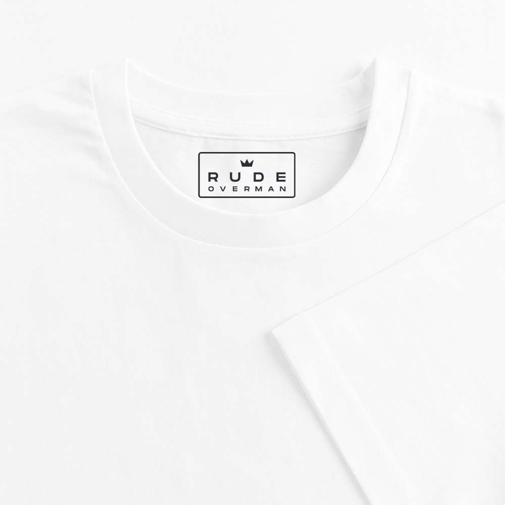 ARCHIVE 001: GLITCH IN THE MATRIX T-SHIRT - white