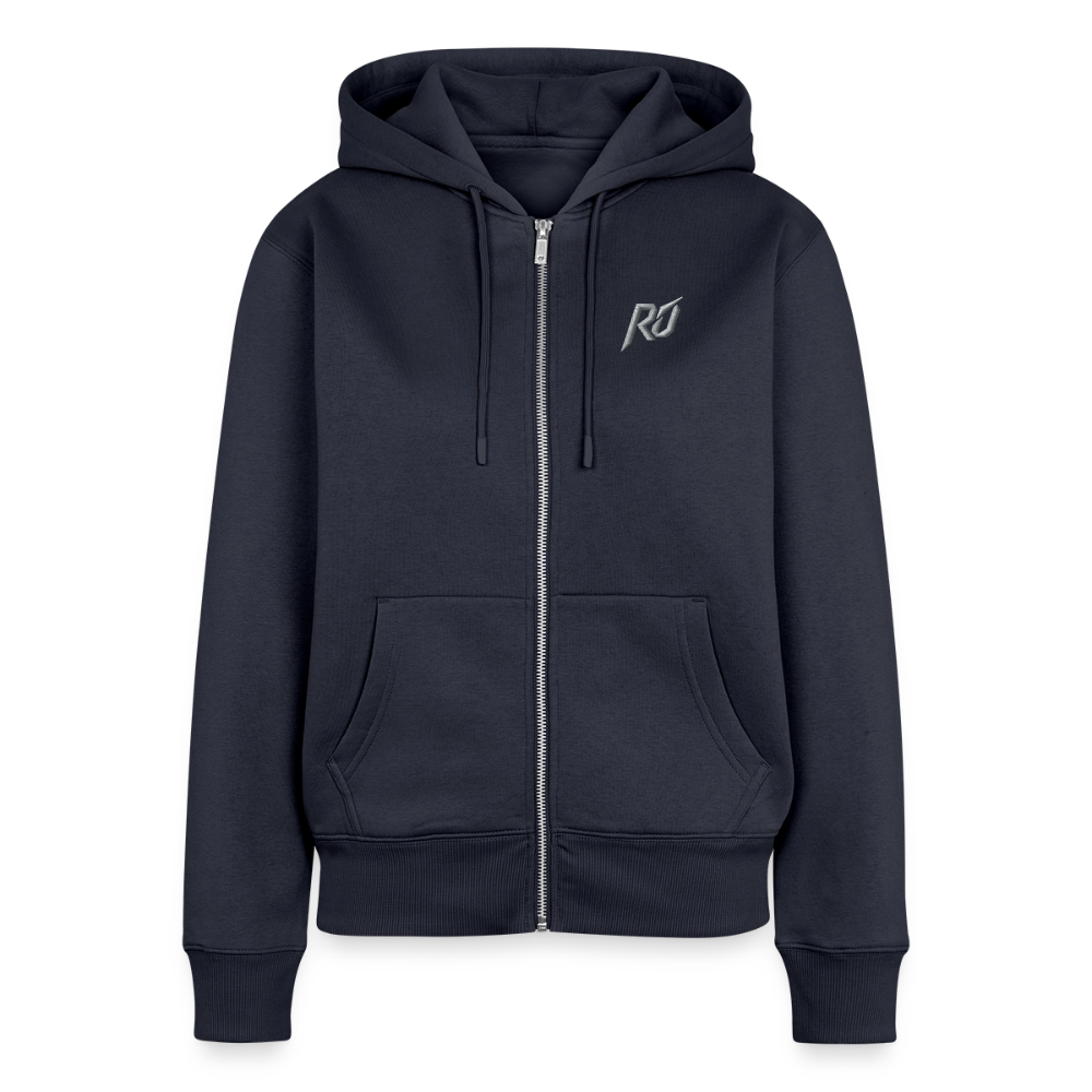OVERMAN // ORIGIN Woman Hoodie Zipper - navy