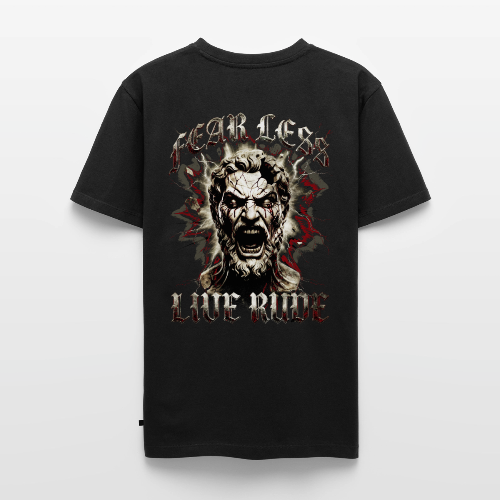 FEAR LESS, LIVE RUDE - Leonidas - black