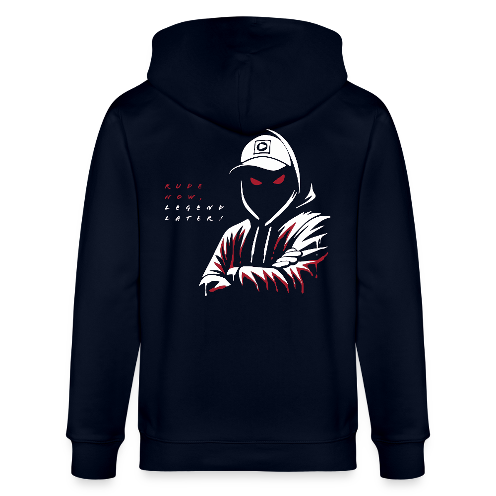 Rude Melt Legend - Hooded Jacket - navy