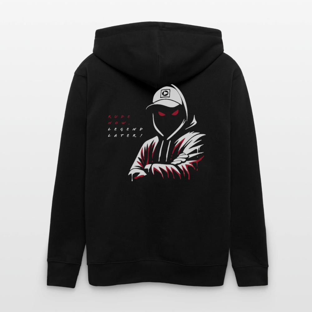 Rude Melt Legend - Hooded Jacket - black