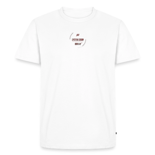 ARCHIVE 001: GLITCH IN THE MATRIX T-SHIRT - white